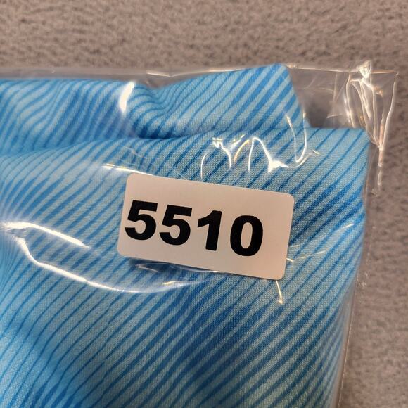 ATT AT&T Employee Polo Shirt Mens 3XL Blue Short Sleeve Business Geometric - Picture 7 of 7